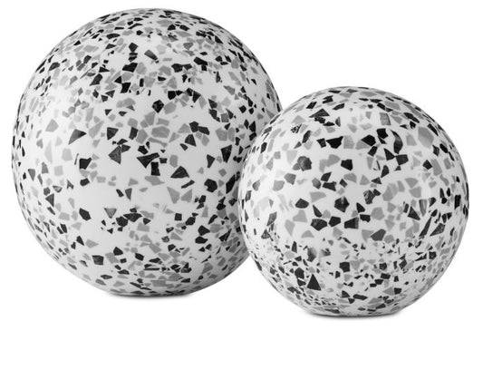 Speckle Sphere Set of 2