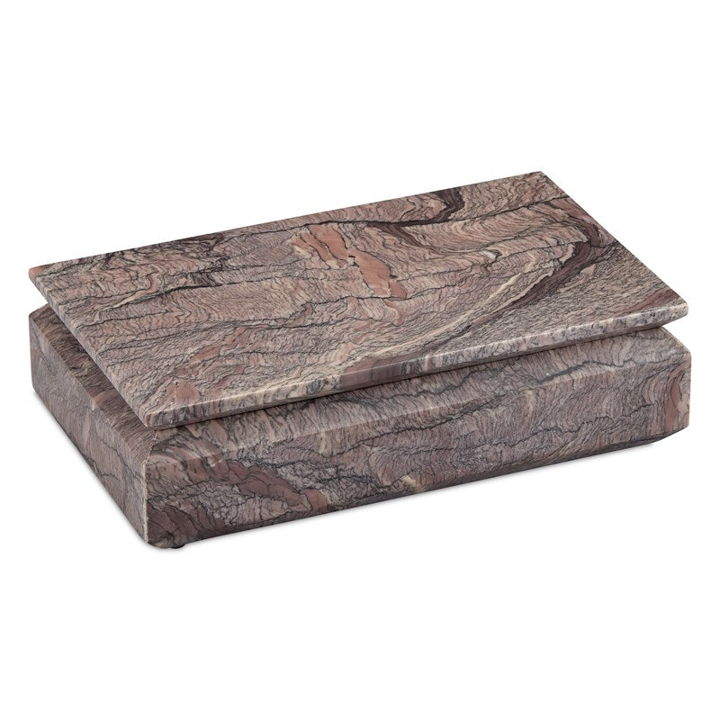 Breccia Marble Box