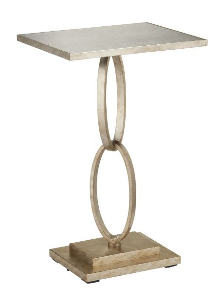 Silver Accent Table