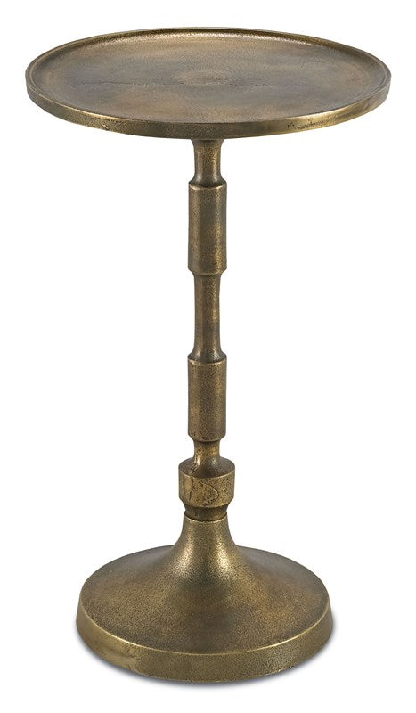 Brass Accent Table