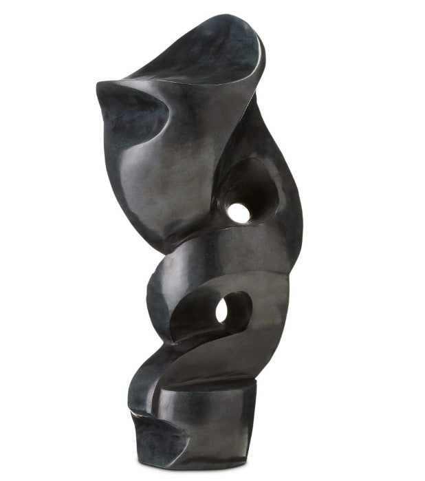 Ramona Black Marble Sculpture