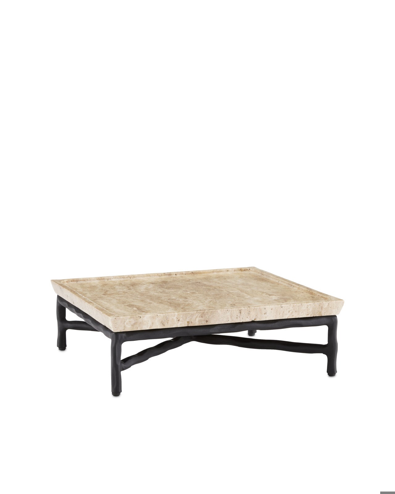 Magdalena Small Travertine Tray